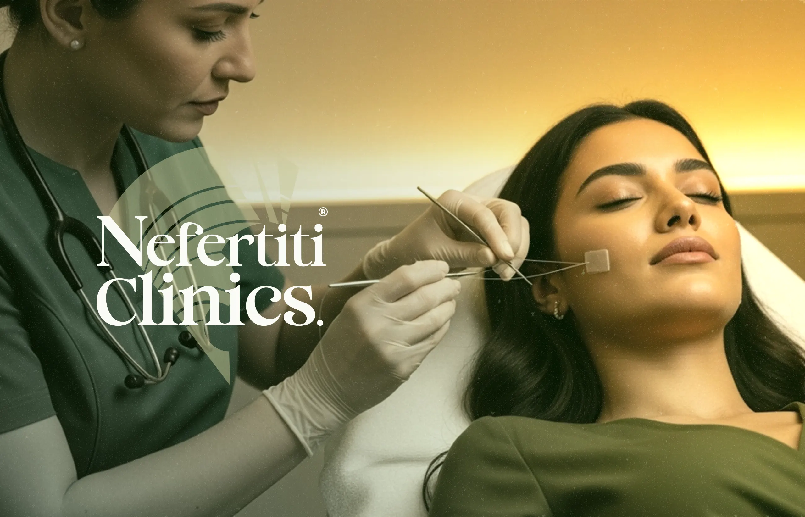 خيوط الشد للوجه