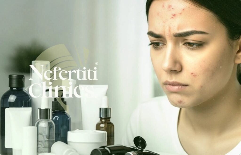 علاج حب الشباب نهائياً بدون ترك آثار في عيادات نفرتيتي