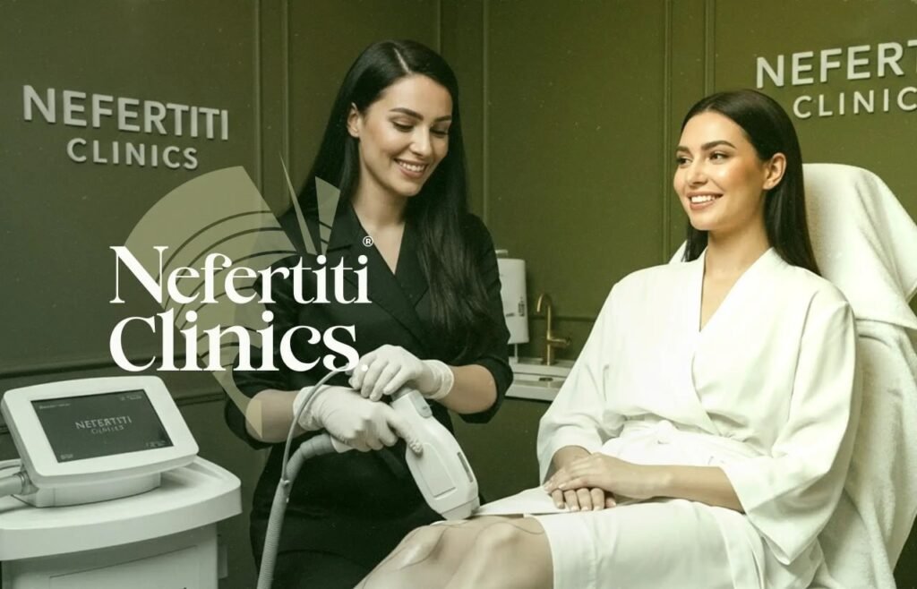 كم جلسة ليزر يحتاج الجسم كامل لإزالة الشعر نهائياً في عيادات نفرتيتي 