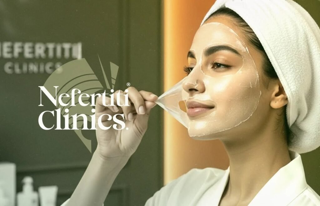 روتين العناية بالبشرة الدهنية قي عيادات نفرتيتي