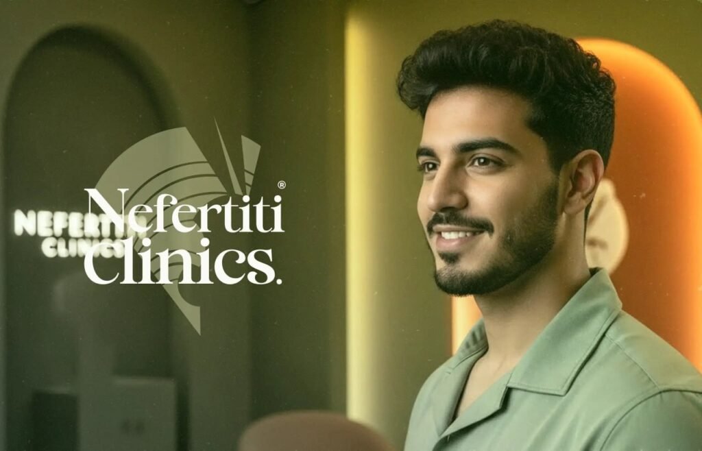 علاج تساقط الشعر الوراثي عند الرجال في عيادات نفرتيتي