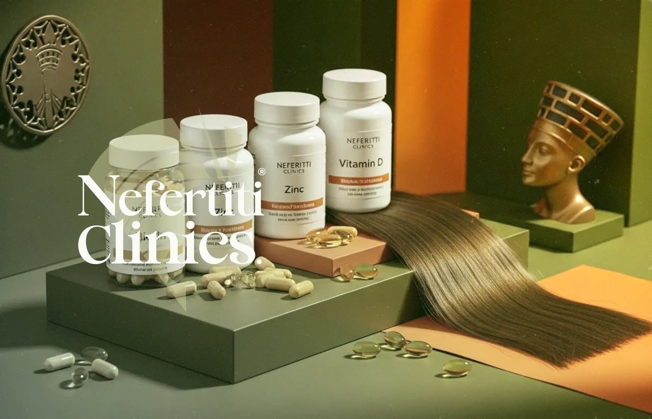 فيتامينات لتقوية الشعر ومنع تساقطه في عيادات نفرتيتي