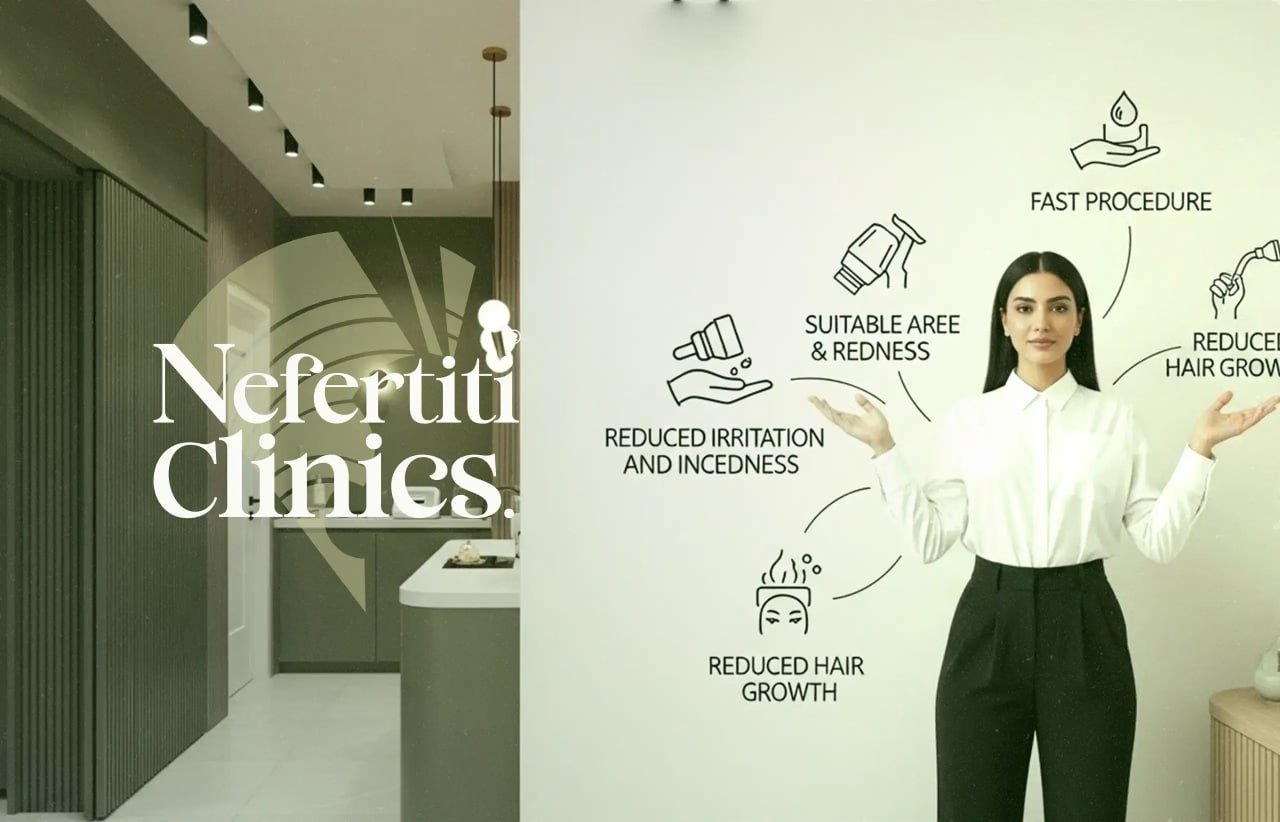هل الليزر يزيل الشعر نهائياً في عيادات نفرتيتي